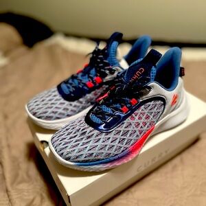 Under Armour- Curry 9- Size 11.5- Blue